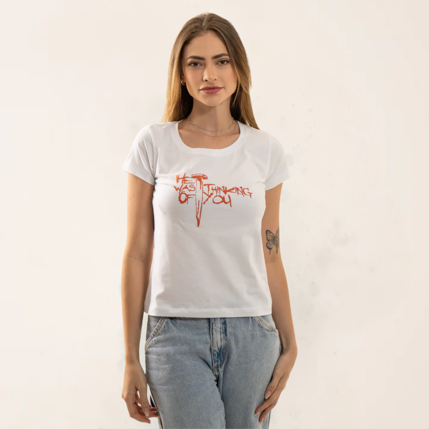 Camiseta He Was Thinking Of You