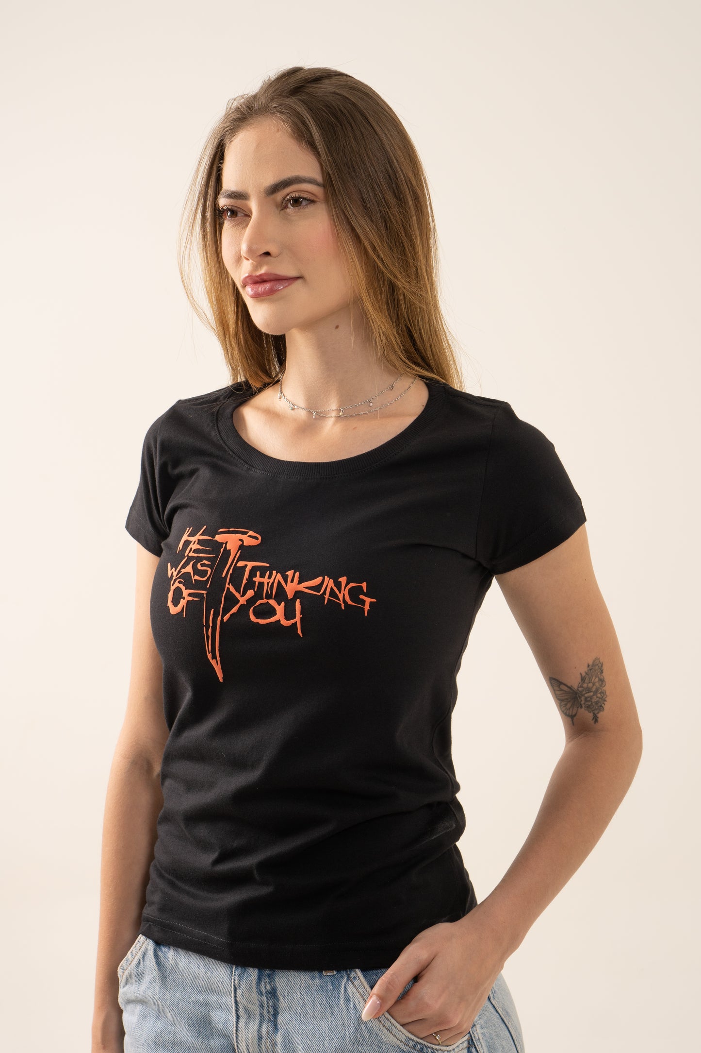 Camiseta He Was Thinking Of You