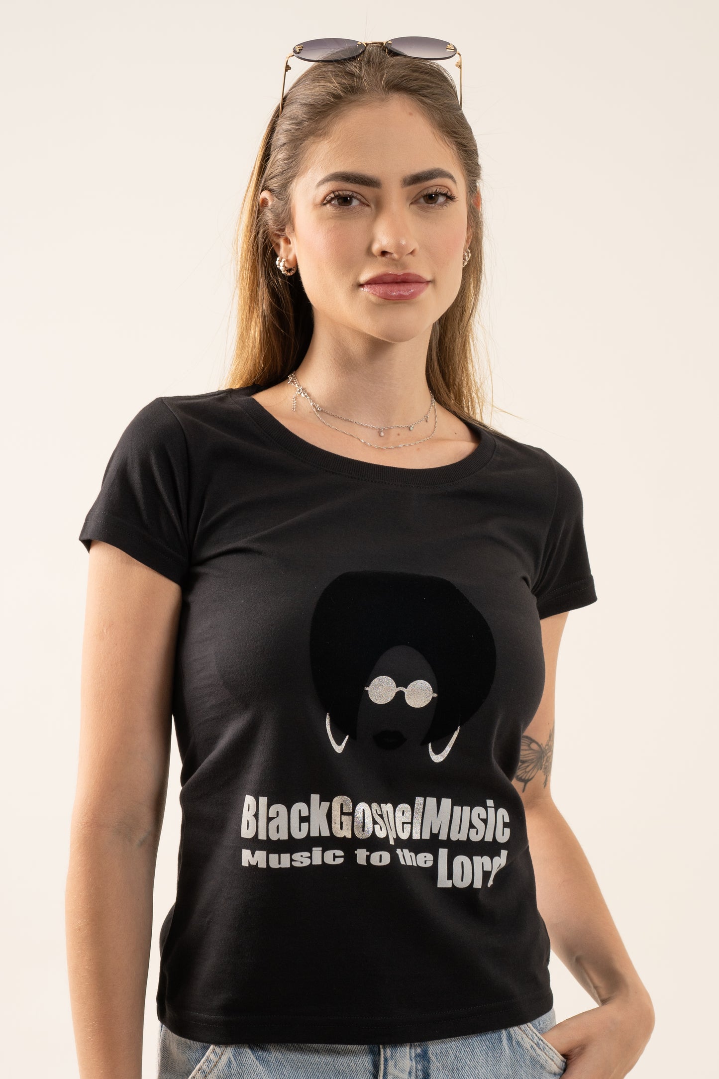 Camiseta Black Gospel Music