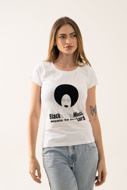 Camiseta Black Gospel Music