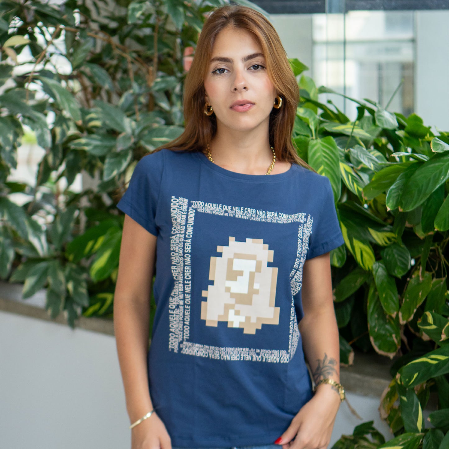 Mosaico de Cristo - Feminina