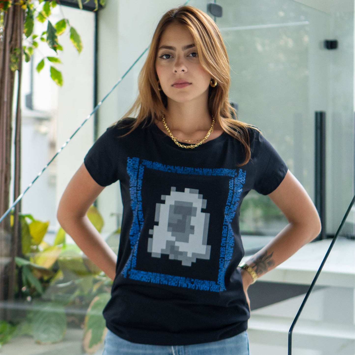 Mosaico de Cristo - Feminina