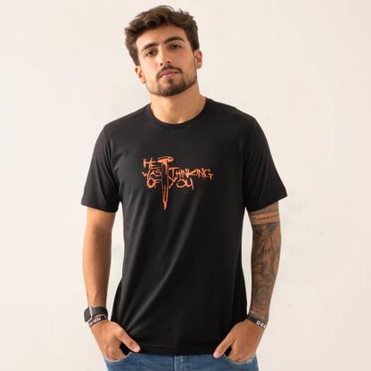 Camiseta He Was Thinking Of You