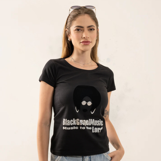 Camiseta Black Gospel Music