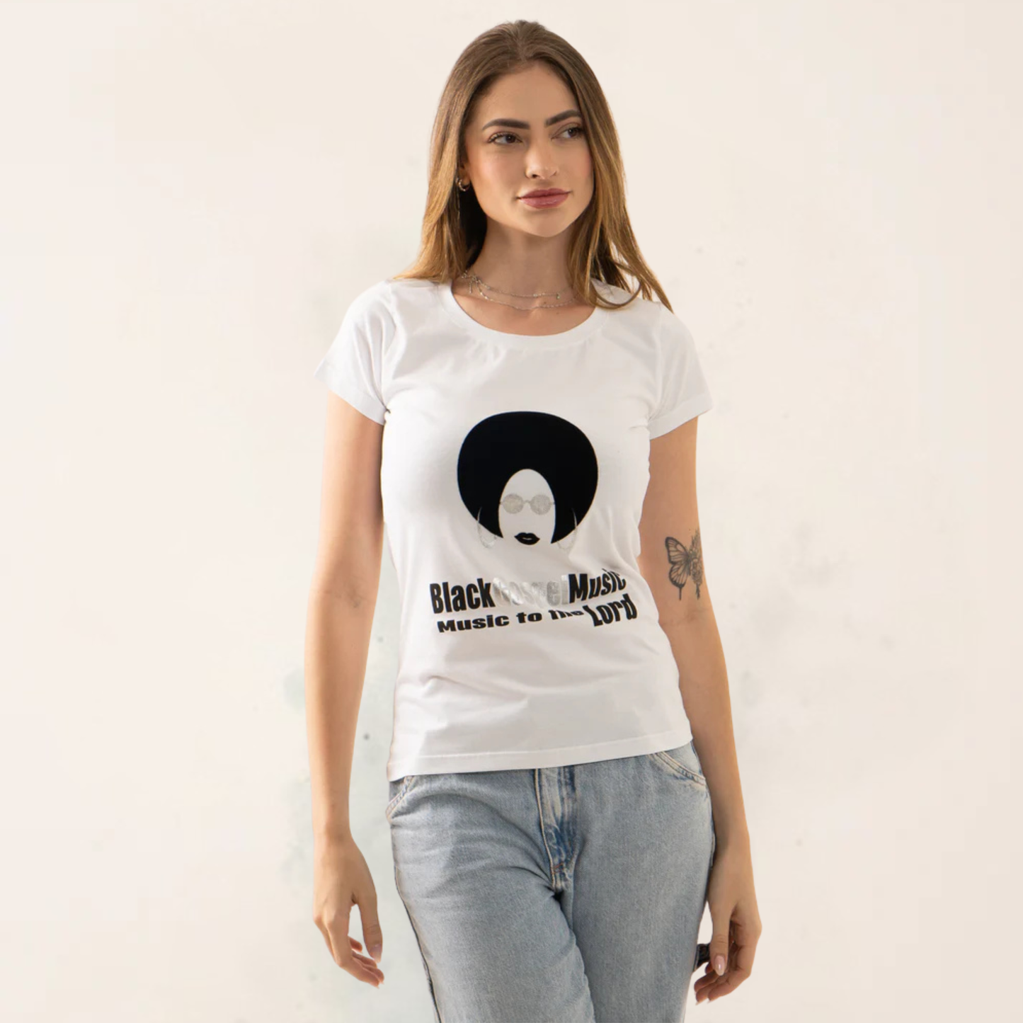 Camiseta Black Gospel Music